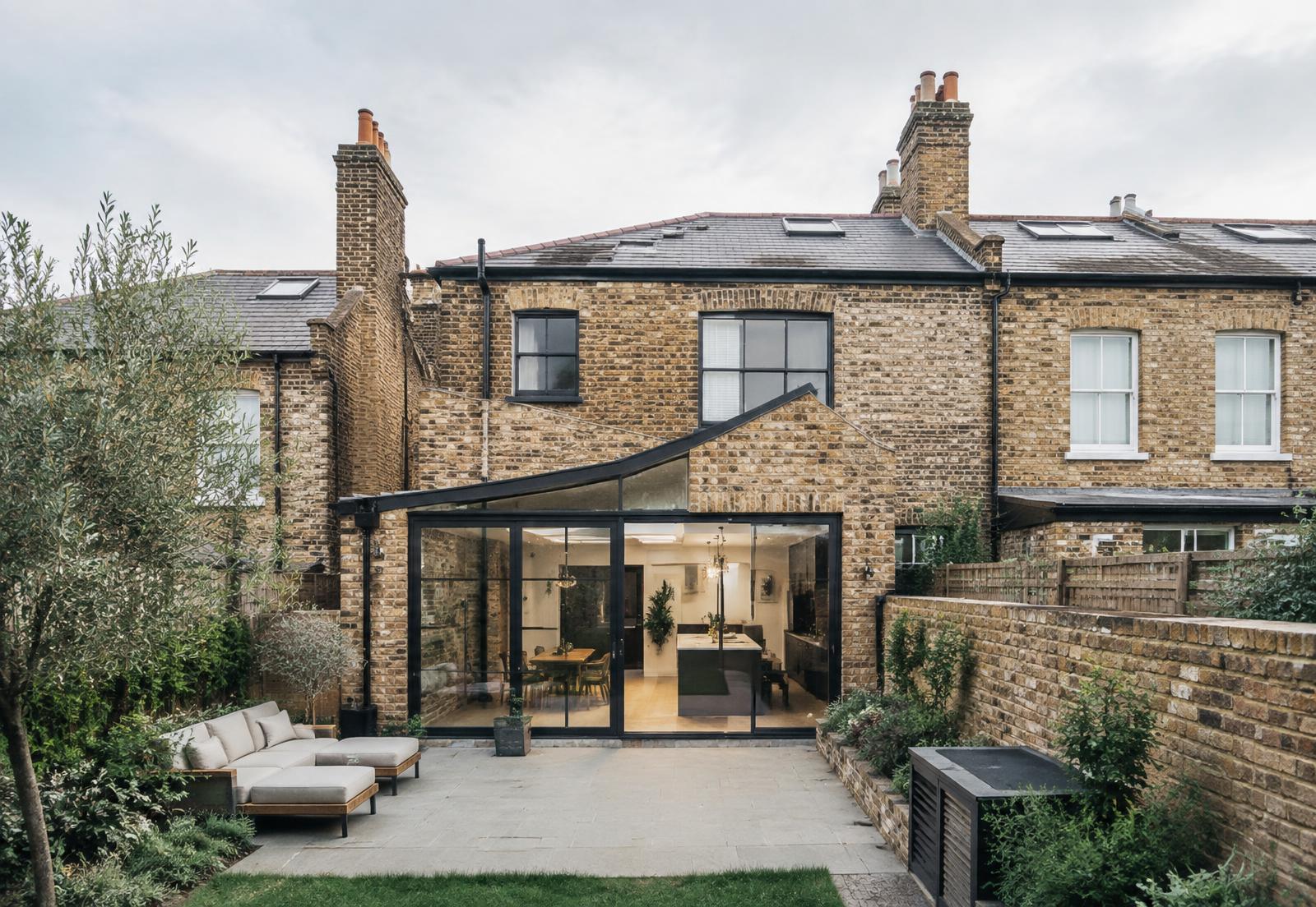 Contemporary rear extension to a North London Victorian house